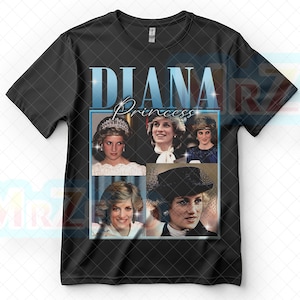 Ready and Custom T-Shirt Princess Diana shirt vintage tee unisex adult and youth tee vintage crewneck best seller long sleeve and hoodie