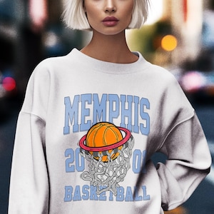 Vintage Memphis 2001 T-Shirt basketball unisex adult , youth tee, sweatshirt