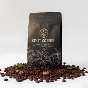 Wild Civet Coffee: Arabica Gayo Aceh Sumatra – 100% Authentic Kopi Luwak from Indonesia