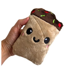 Kawaii Burrito Plush Cute Mexican Food Pillow Play Food Toy Handmade Etsy