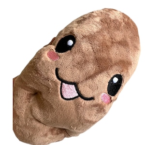 Large Spud Buddy: Handmade Kawaii Potato Plush Toy