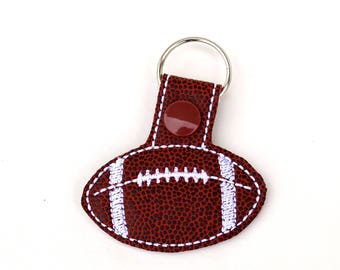 Football Keychain | Football Gift | Football Keyring | Stocking Stuffer | Gift for Dad | Gift for Him | Secret Santa | Sports Gift |