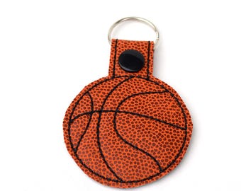 Basketball Keychain | Basketball Gift | Basketball Keyring | Stocking Stuffer | Gift for Dad | Gift for Him | Secret Santa | Sports Gift