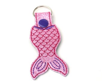 Mermaid Tail Keychain | Mermaid Keychain | Mermaid | Stocking Stuffer | Gift for Her | Mom Gift | Gifts under 10 | Mermaid Life | Kawaii