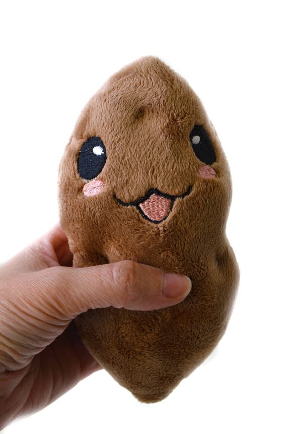 Potato Plush Stuffed Potato Plush Food Plush Toy Hot Potato Plush