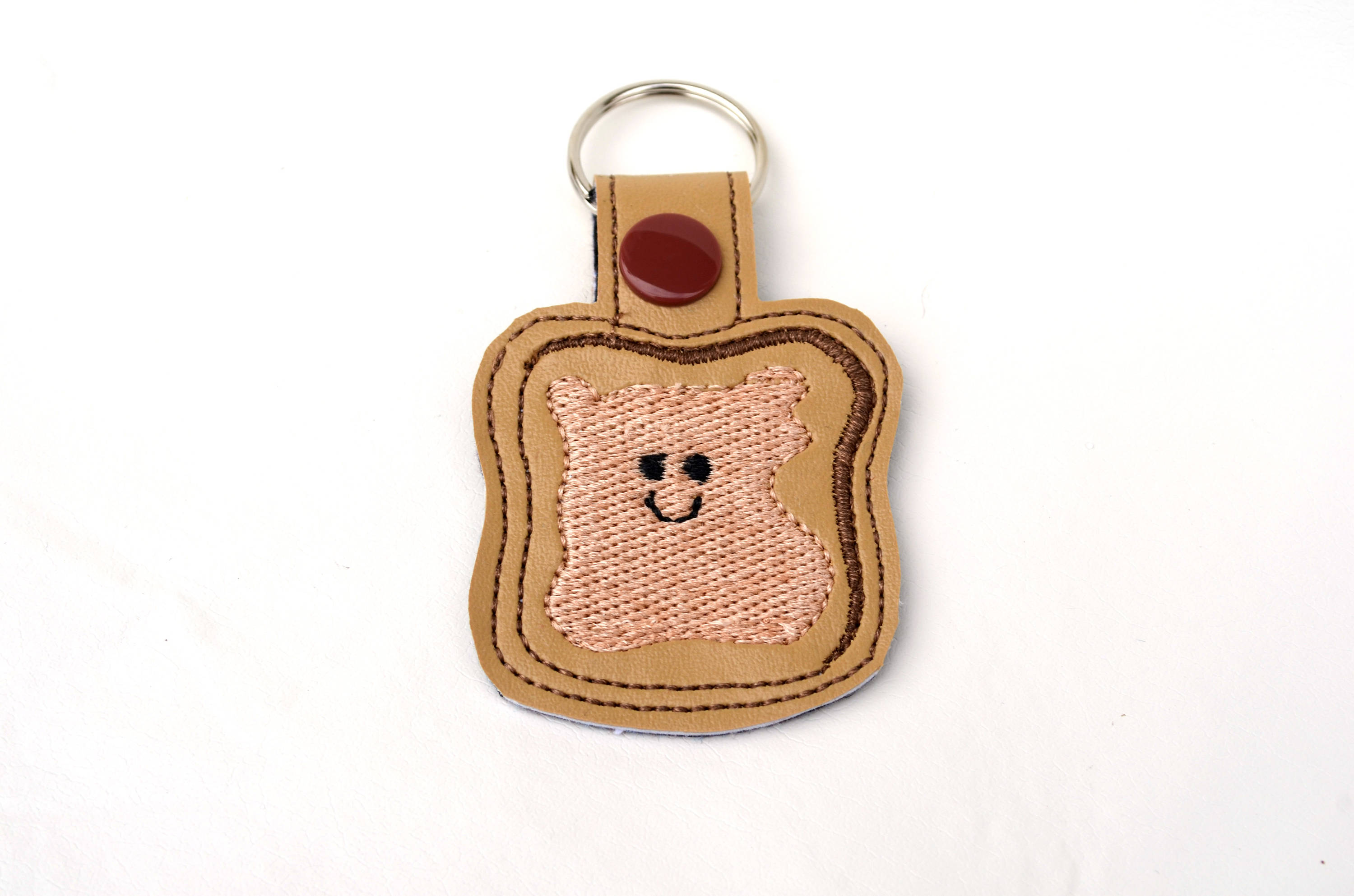 PB&J Keychain Peanut Butter and Jelly Keychain Best Friend Etsy