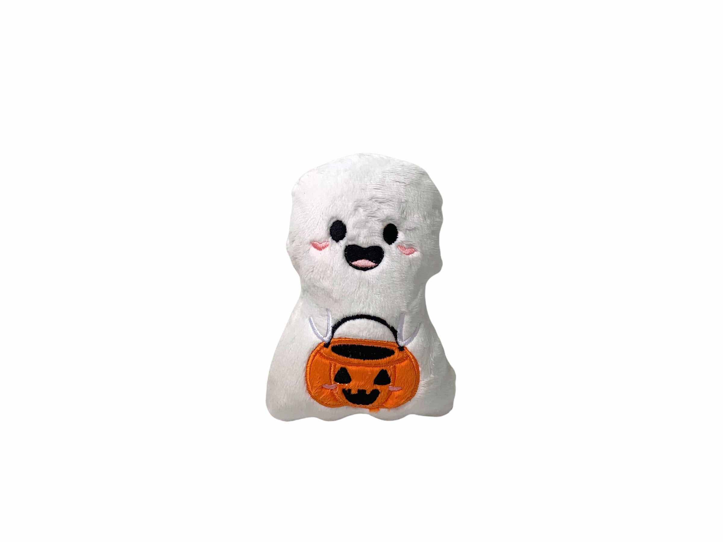 Spooky Halloween Fun With This Adorable Ghost Face Plush Doll! - Temu  United Arab Emirates