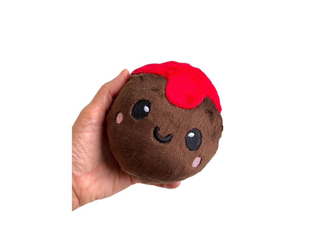 Stuffed Meatball Plush Toy Spaghetti and Meatballs Kawaii Meatball Cute