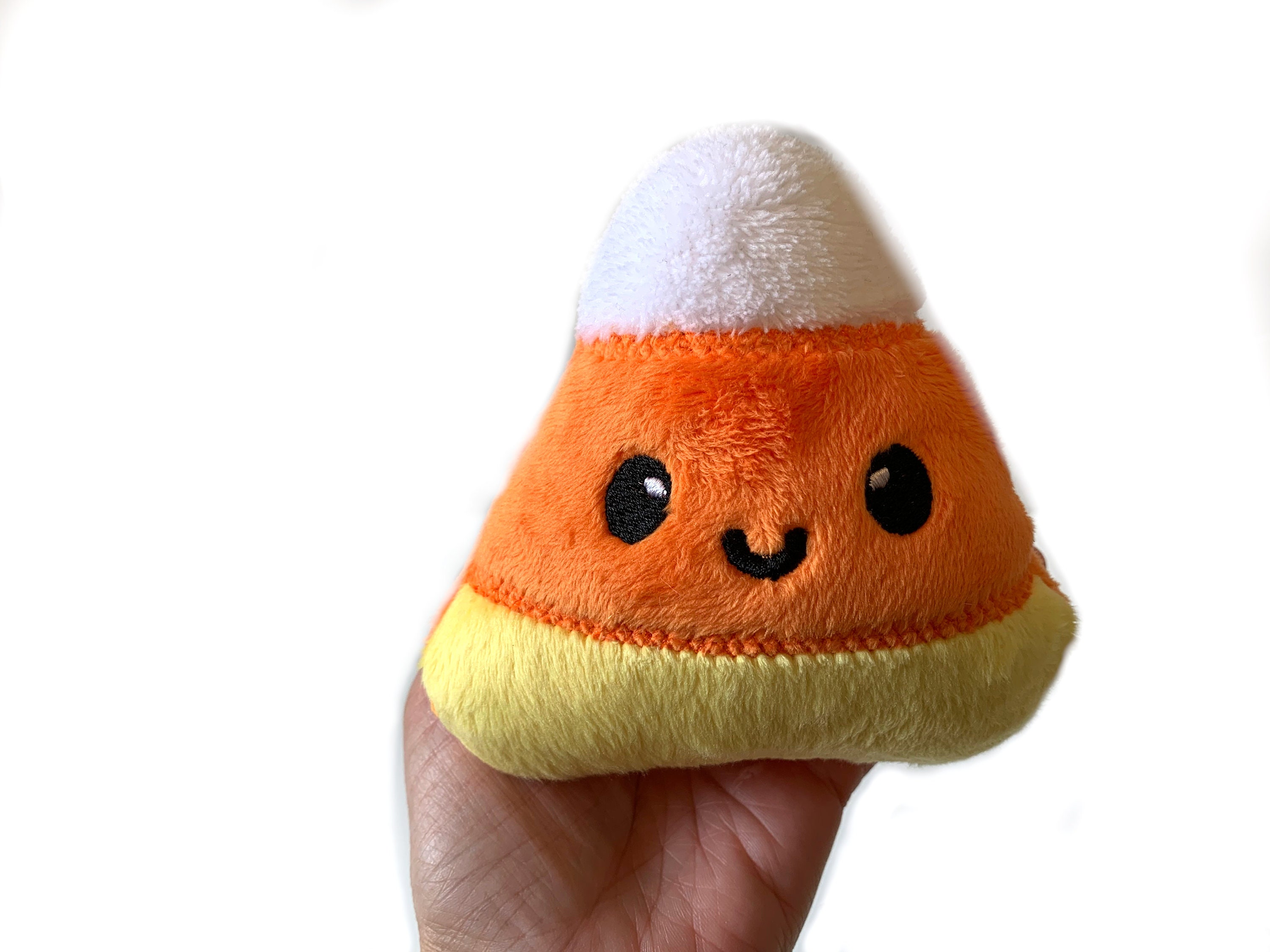 candy corn corgi plush