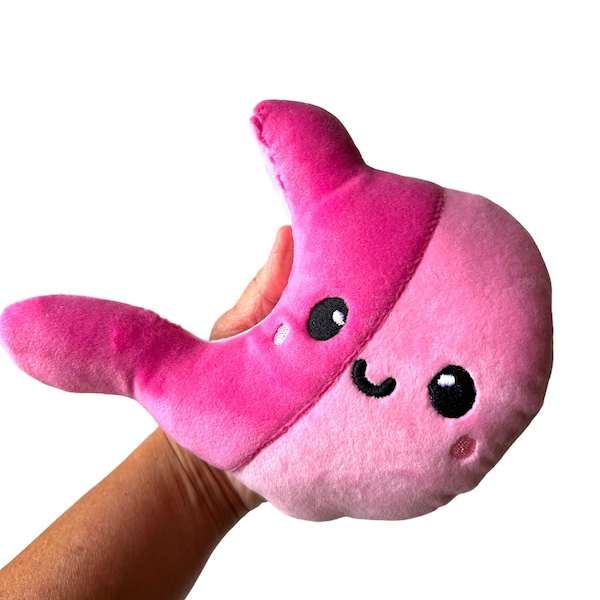 Gastric Sleeve Plushie | Stuffed Stomach Toy | Gastric Bypass | Get Well Gift | Cute Kawaii Stomach | Bariatric Surgery | Weightloss Surgery