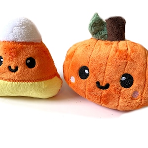 Halloween Plushie Candycorn Stuffed Toy Pumpkin Plush Toy Gift Set Fall Decor Halloween Decor Halloween Plush Toys Playfood zdjęcie 1