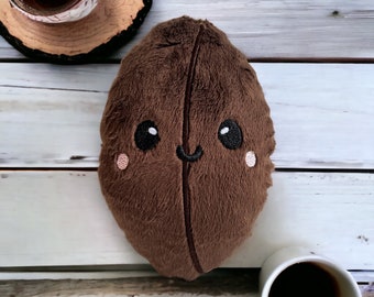 コーヒー豆のぬいぐるみ：手作りミンキーかわいいぬいぐるみ - Etsy 日本
