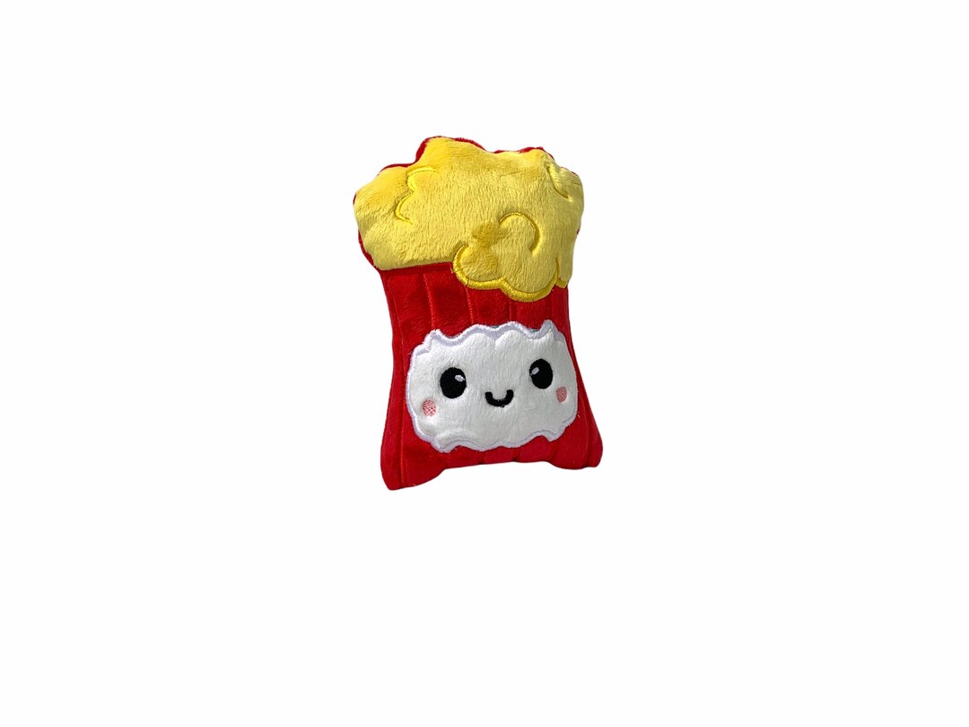 Popcorn Plush Toy | Stuffed Popcorn | Circus Plushie | Popcorn Stuffie ...