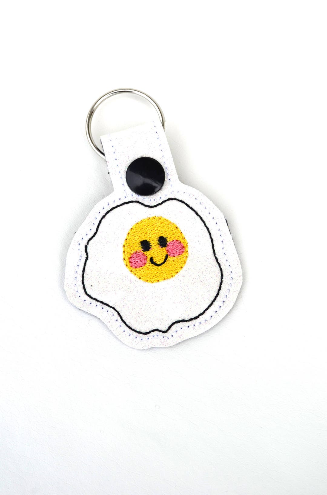 Egg Keychain Egg Key Ring Gag Gift Secret Santa Gift White Elephant