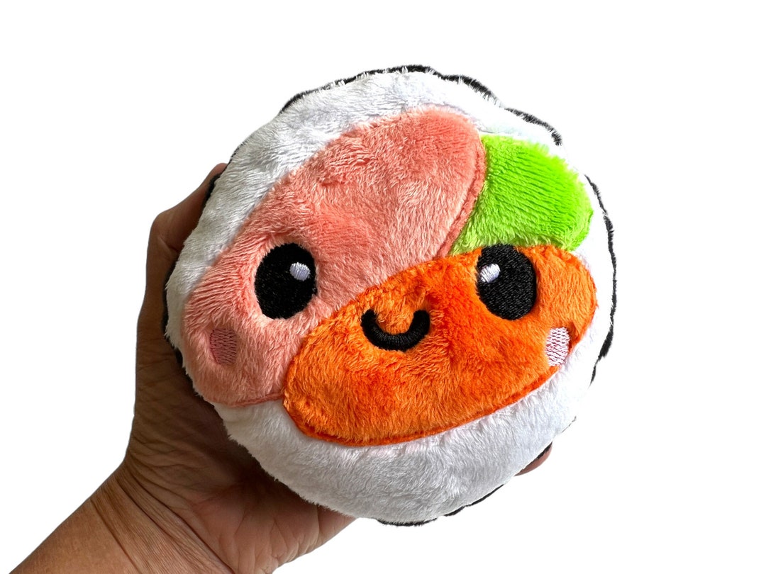 Sushi | Stuffed Sushi Plush Toy | Cute Sushi | Sashimi | Funny Gift ...