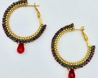 Hoop of Colors Earrings