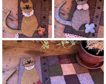 Jewel - Scrappy Woolen Runner - Pattern