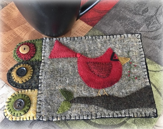 Calvin - Mug Rug Pattern