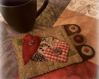 Luv Rug - Download digitale per Mug Rug