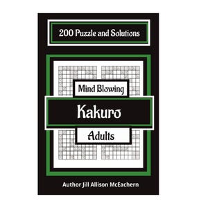 Livro de quebra-cabeças Karoku | 200 quebra-cabeças e quebra-cabeças de lógica | Livro de atividades para impressão