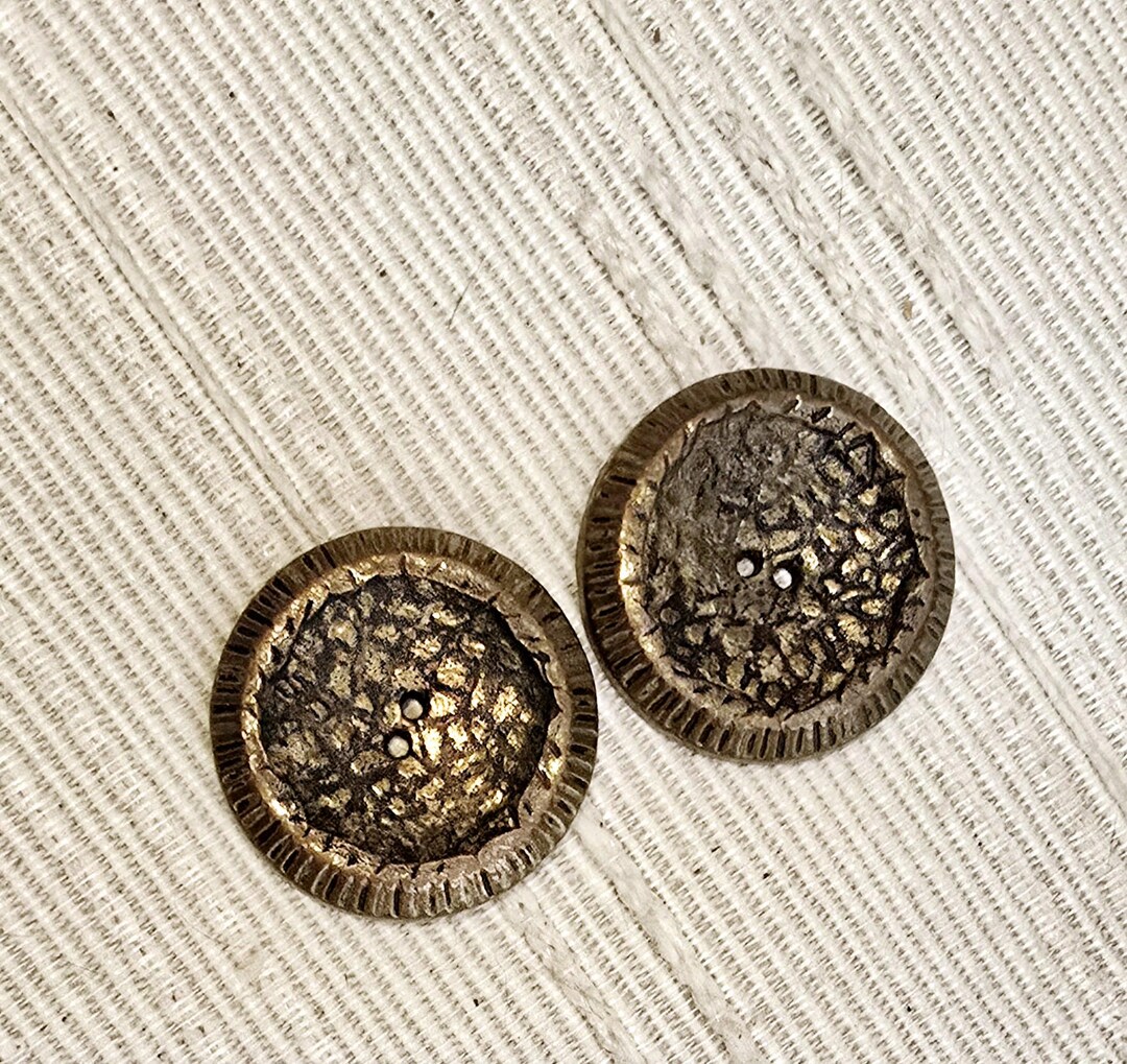 Vintage Metal Buttons - Etsy