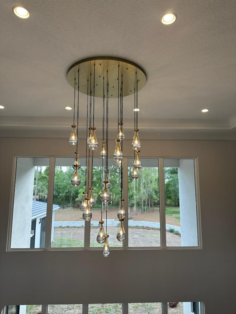 Rain Drop Chandelier - Etsy Ireland