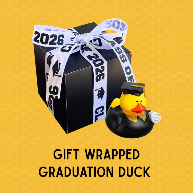 Graduation Rubber Duck . 2 Inch Size - Etsy