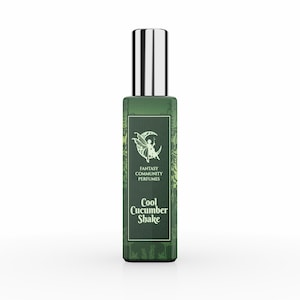 Unisex perfume Cool Cucumber Shake Extrait - Cucumber, Sandalwood, Amber, Woody Iris. Crafted for women and man