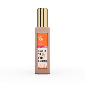 Unisex Vanilla Sip & Sweet Caramel Unisex Perfume 30 ml - Warm Gourmand Scent with Creamy Vanilla by Fantasy Community Perfumes
