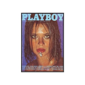 playboy wall art, playboy magazine, playboy print, vintage playboy, playboy home decor, playboy bunny