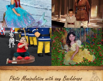 Custom Photo Manipulation: Add Person to Any Background, Custom Backdrop