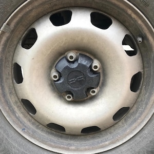 Set of Steel Wheel Hub Caps for Dacia Duster – Fits 16” Wheels