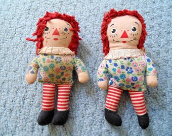 red haired doll with a triangle nose