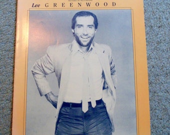 Set of 2 Lee Greenwood/Sheet Music/Don't Underestimate my love for you/I don't mind the thorns(if you're the rose)/Warner Brothers/1980's