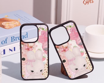 Book Girl Phone Case For iPhone 17 Pro Max/Air,iPhone 16 15 14 13 11 Pro Max Plus,13 12 Mini,Personalized Case,Custom Name Phone Case Cover