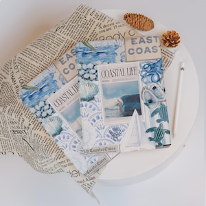 Coastal-Inspired iPad Case For iPad Air 5/6/7,iPad 10/9/8/7,9.7&quot;10.2&quot;10.9&quot;11&quot;13 inch iPad A16 2025,iPad Mini 7/6/5,iPad Pro 2024 2022 Cover