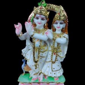 radha krishna idol/jugal jodi