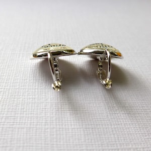 Marple and Poirot Agatha Christie Book Earrings, Detective Novels, Librarian Teacher Gift image 3