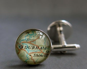 Personalized Silver Cuff Links for Her and Him