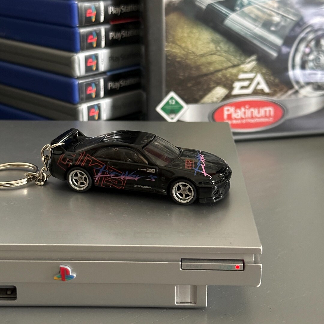 Nissan Skyline R33 GTR Keychain: Custom Hot Wheels Car Bag Charm - Etsy UK
