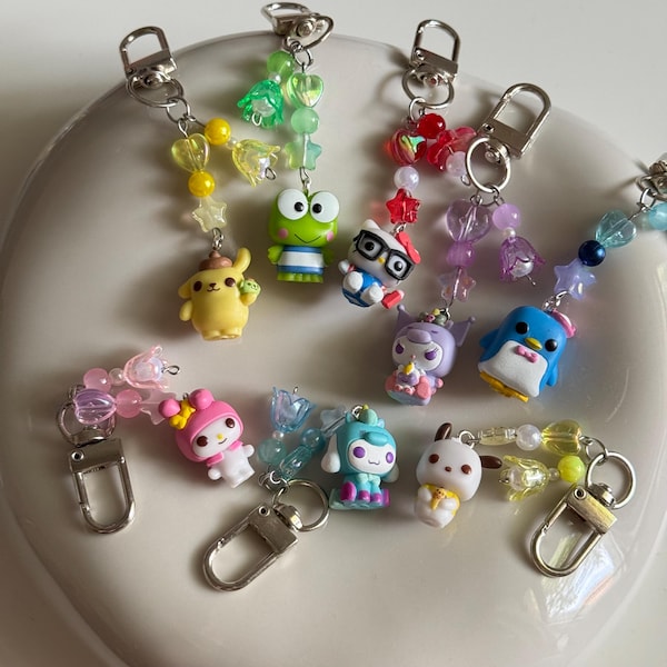 Hello Kitty Bitty Pop / Kuromi, MyMelody Schlüsselanhänger / Funko Pop sleutelhanger, sleutelhanger, Bagcharm
