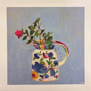 January Rose giclée print