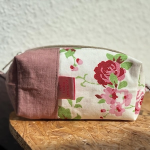 Kosmetiktasche, Taschen Organizer klein, kleine Kosmetiktasche, selbstgenäht, für die Handtasche, verschiedene Motive