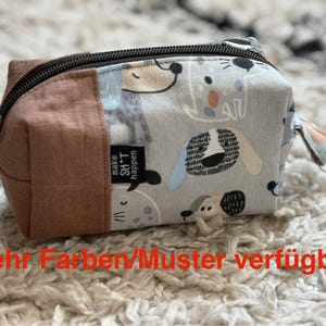 Kosmetiktasche, Taschen Organizer klein, kleine Kosmetiktasche, selbstgenäht, für die Handtasche, verschiedene Motive