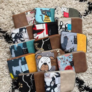 Geldbeutel, Portemonnaie, Geldbörse,Geschenk, Mini Geldbörse, kleiner Geldbeutel, minigeldbeutel, mit Fächern, selbstgenäht,