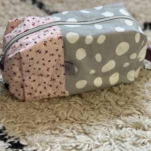 Kosmetiktasche, Kulturbeutel, Schminktasche, verschiedene Motive, selbstgenäht, bunt