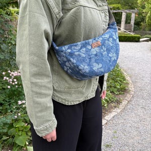 Sac banane, sac à bandoulière, cousu main, fait main, sac, sac à bandoulière, sac à bandoulière, sac ceinture, cadeau pour femme, dames