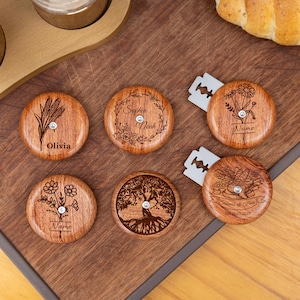 Custom UFO Wood Bread Lame，Lame For Baker, Bread Scoring Blade, Sourdough Tools，Sourdough Lame，Christmas Gifts，Gifts For The Bride & Couples