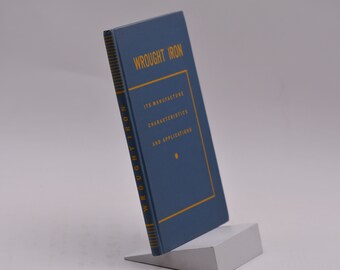 本　A  Handbook of wrougt  iron Wrought Iron: Its Manufacture, Characteristics and Applications - Etsy