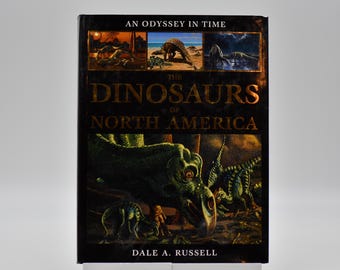 Vintage Dinosaurs of North America Book, 1989, Eleanor Kish